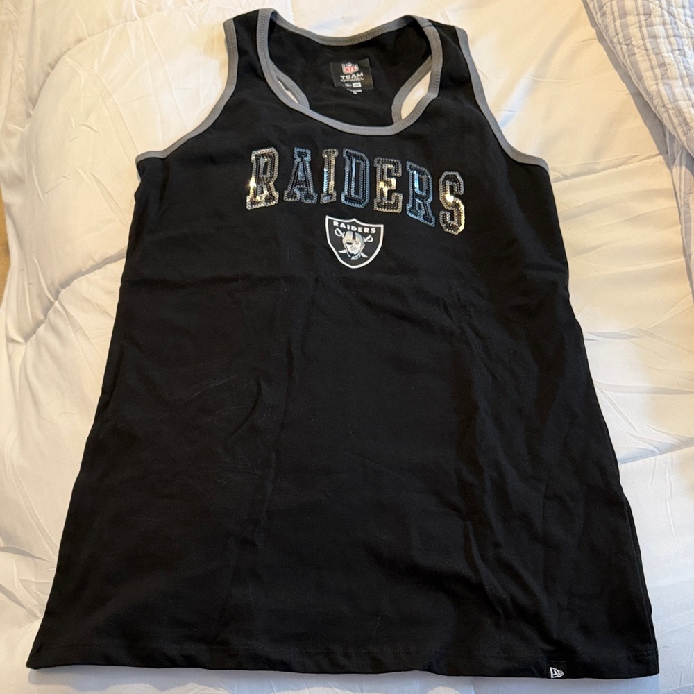 Women's Black Raiders Tank Top